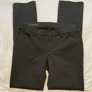New AnnTaylor dark gray stretch pants size 12